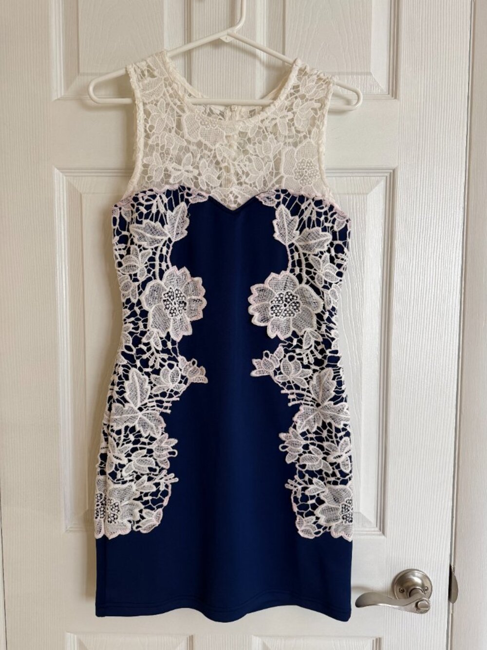 Venus short blue dress
